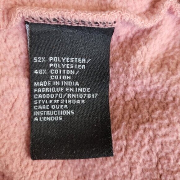 Brunette the Label Classic Crew Neck Rose Sweatshirt Size M/L - Picture 5 of 7